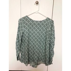 ⚠️ EUC ⚠️ J. Jill Long Sleeve Rayon Top